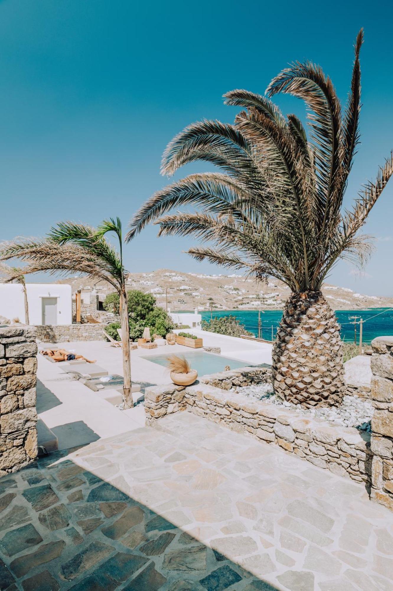 Aelia Mykonos Hotell Ornós Eksteriør bilde