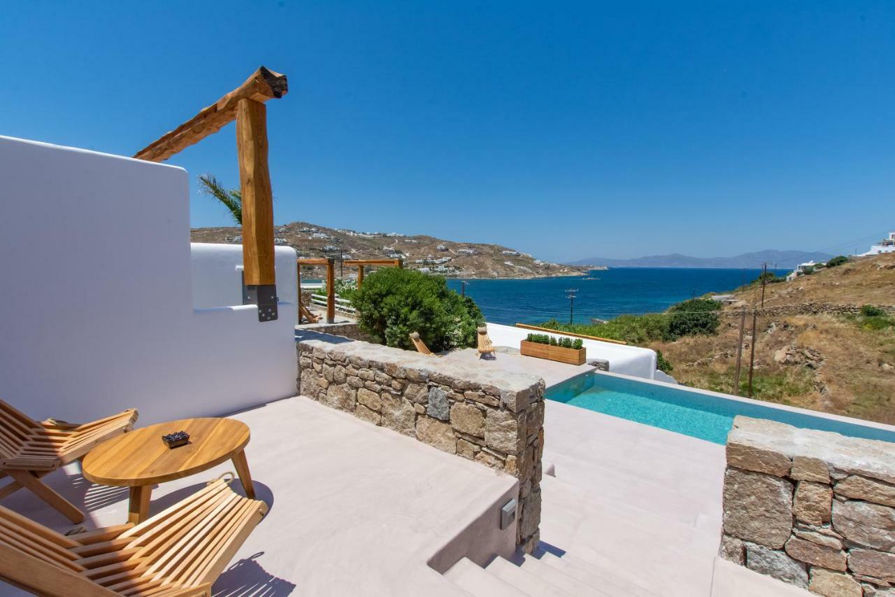 Aelia Mykonos Hotell Ornós Eksteriør bilde