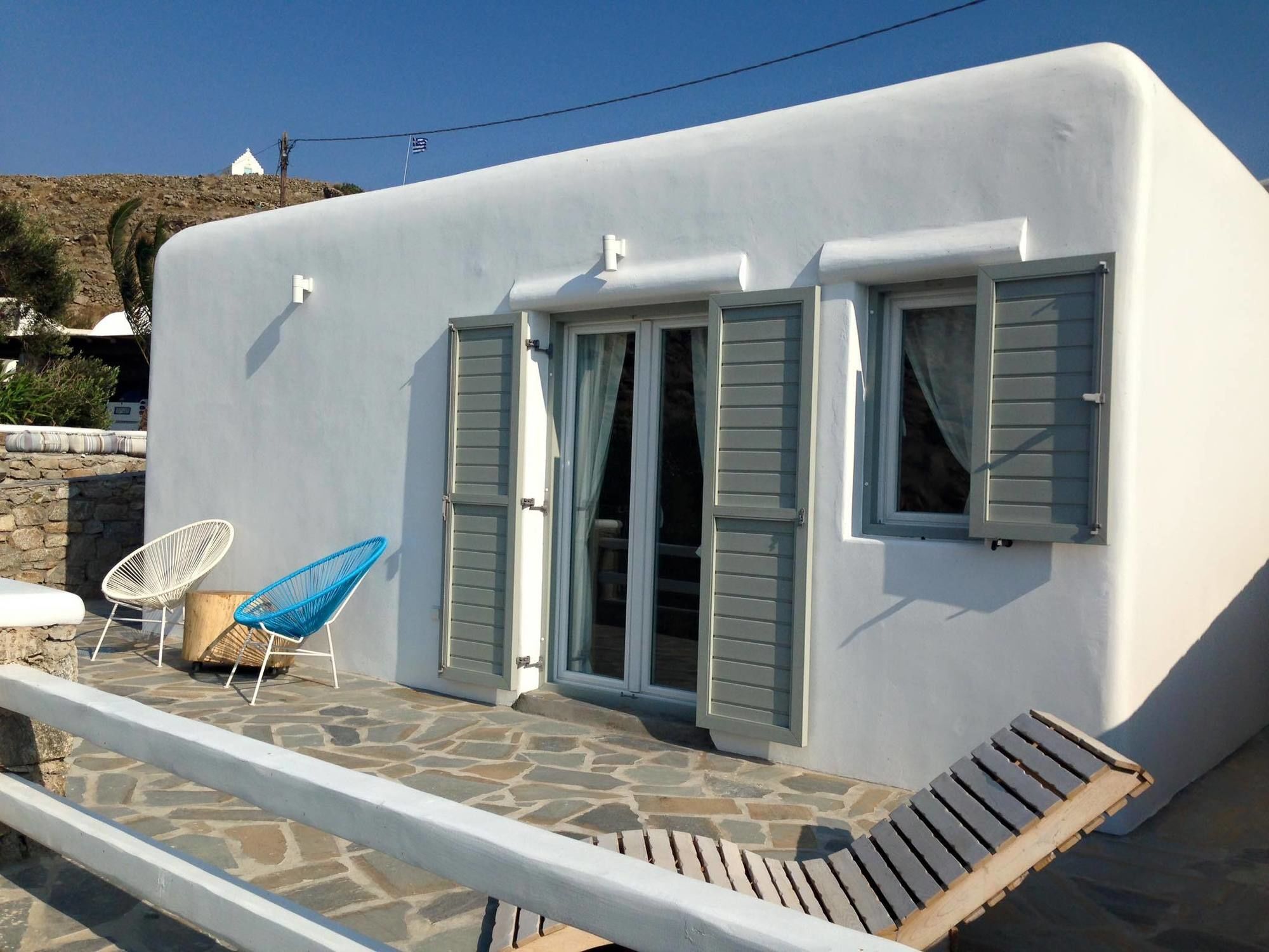 Aelia Mykonos Hotell Ornós Eksteriør bilde