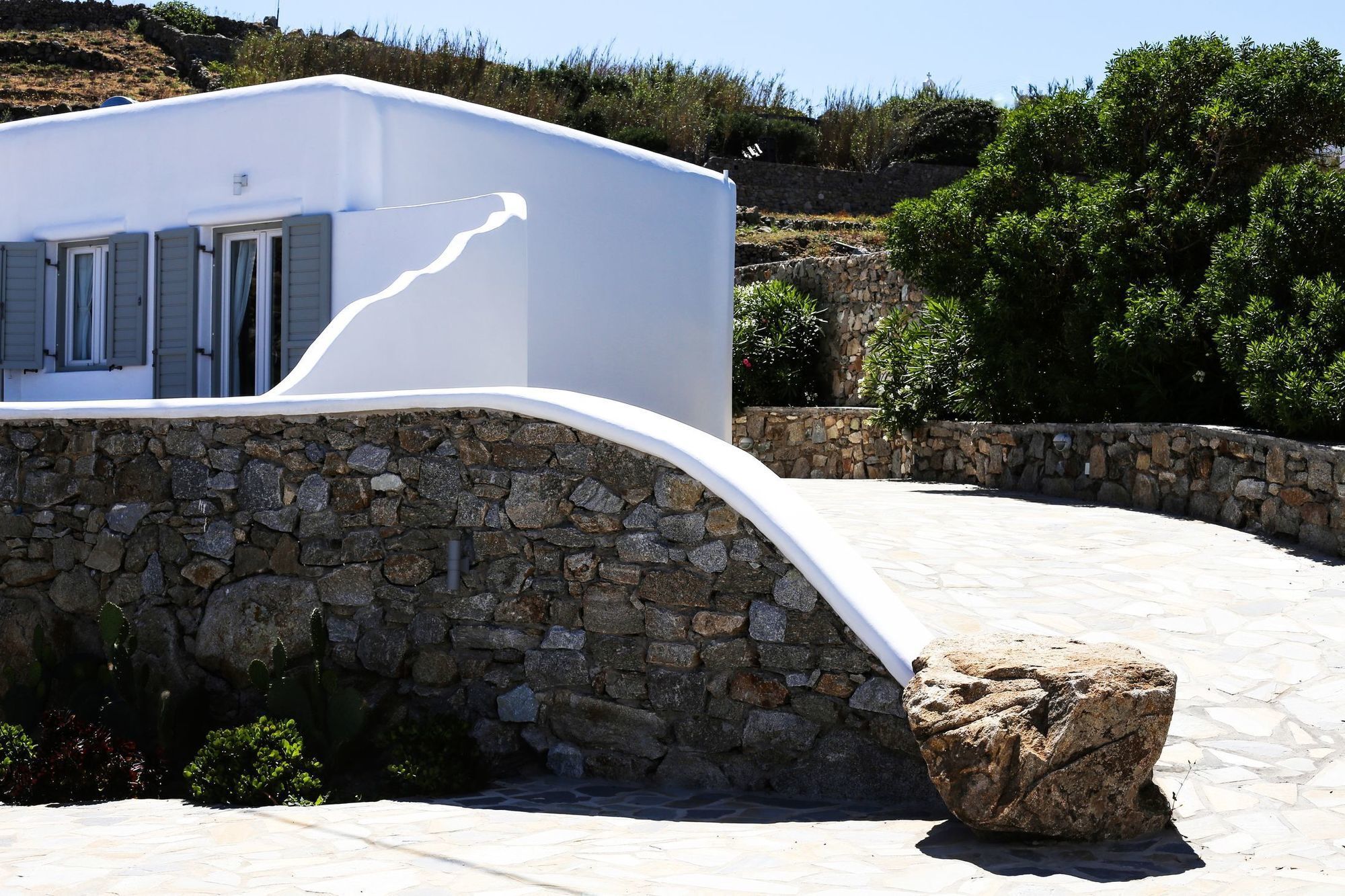 Aelia Mykonos Hotell Ornós Eksteriør bilde