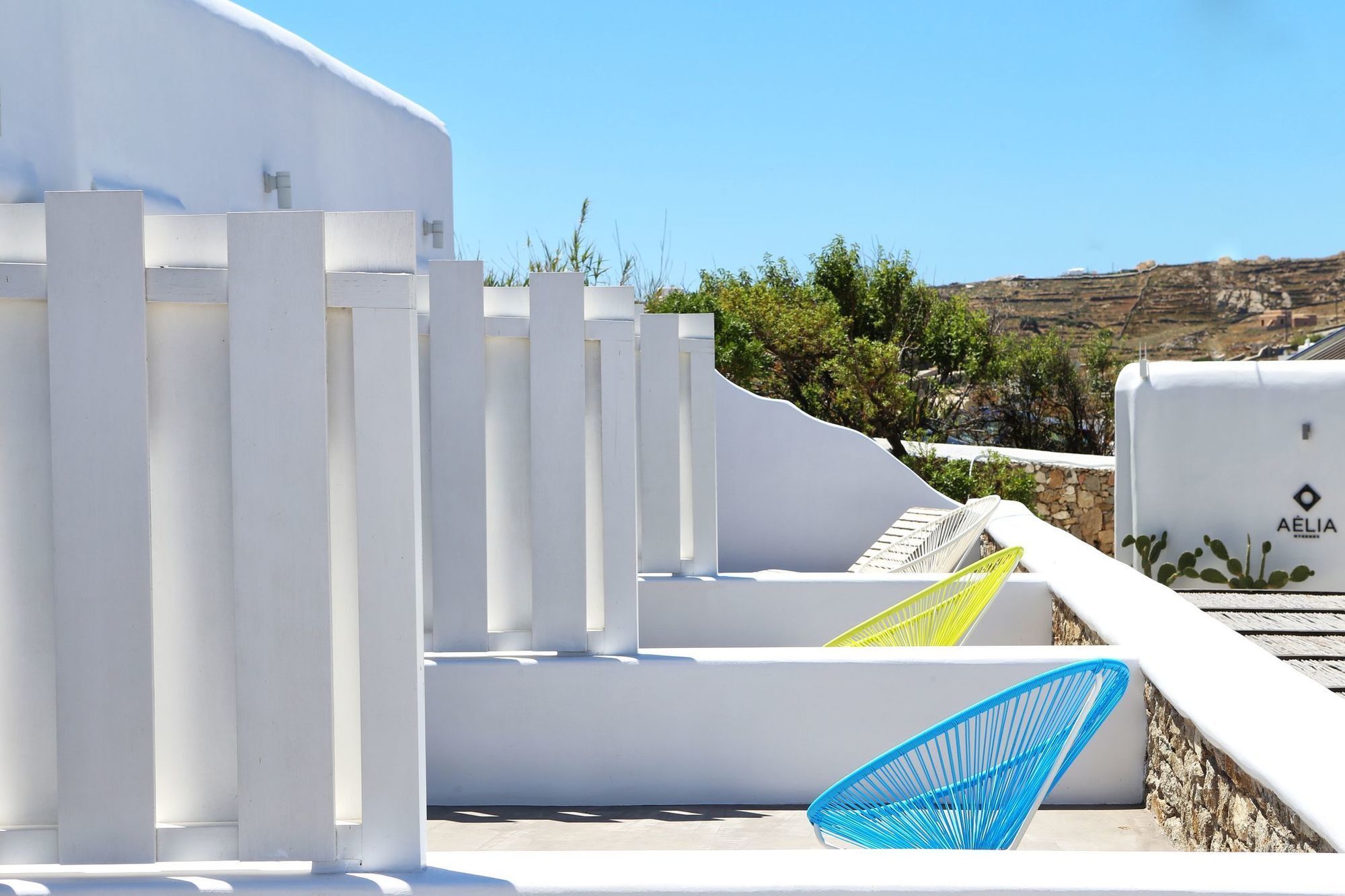 Aelia Mykonos Hotell Ornós Eksteriør bilde