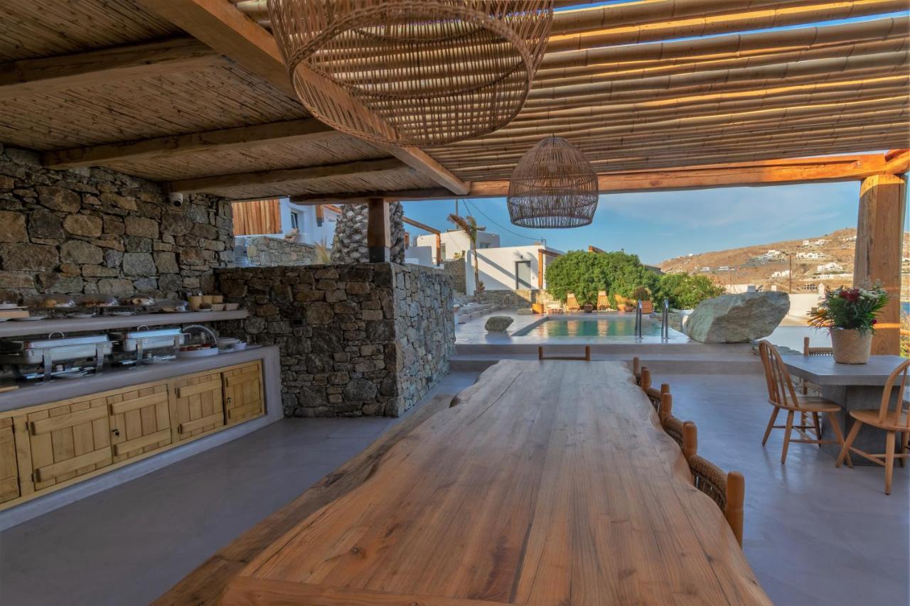 Aelia Mykonos Hotell Ornós Eksteriør bilde